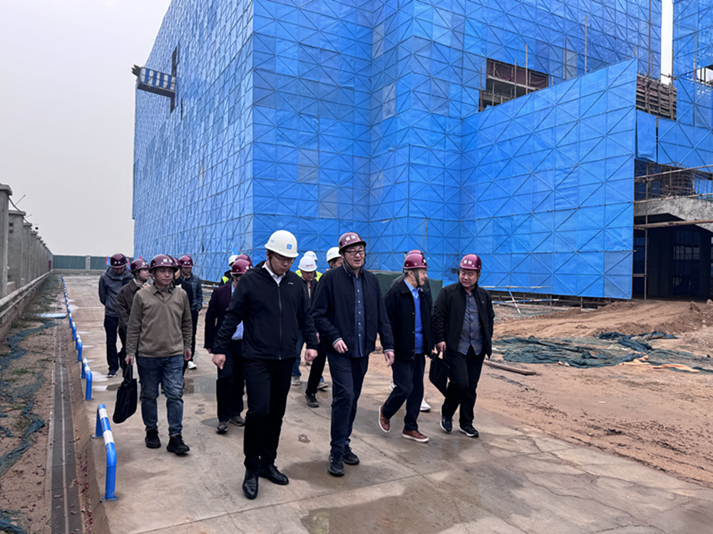 鄭州市建設投資集團有限公司黨委委員、紀委書記張煉帶隊調(diào)研六十七高項目建設