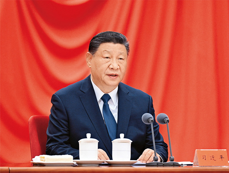 習近平：鍥而不舍落實中央八項規(guī)定精神， 以優(yōu)良黨風引領社風民風